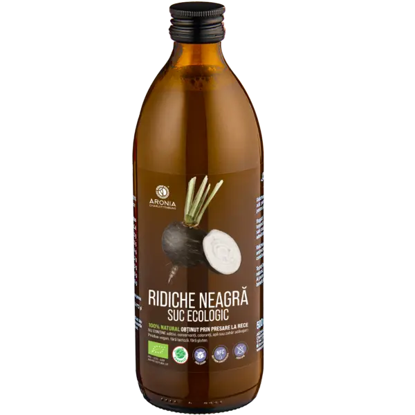 Suc de Ridiche Neagră 100% Natural și Ecologic - 500ml
