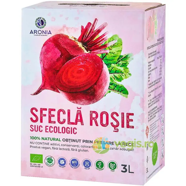 Suc de Sfecla Rosie Ecologic/Bio 3L
