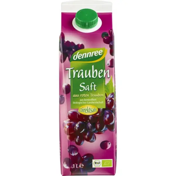 Suc de struguri rosii, eco - 1 L