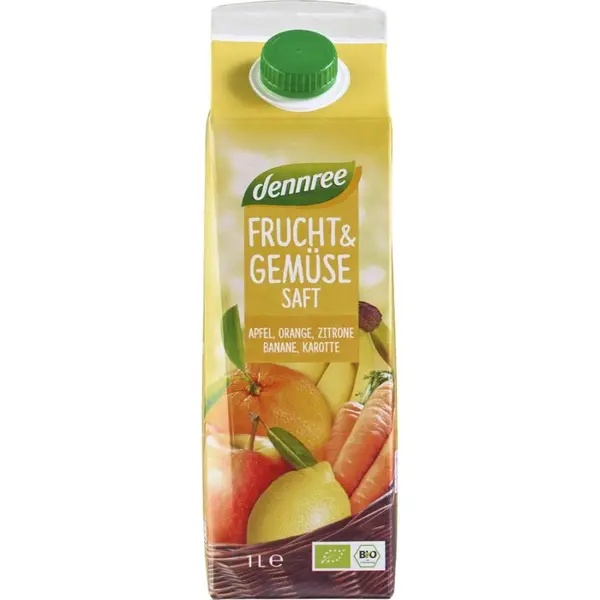 Suc galben de fructe si legume, eco - 1 L