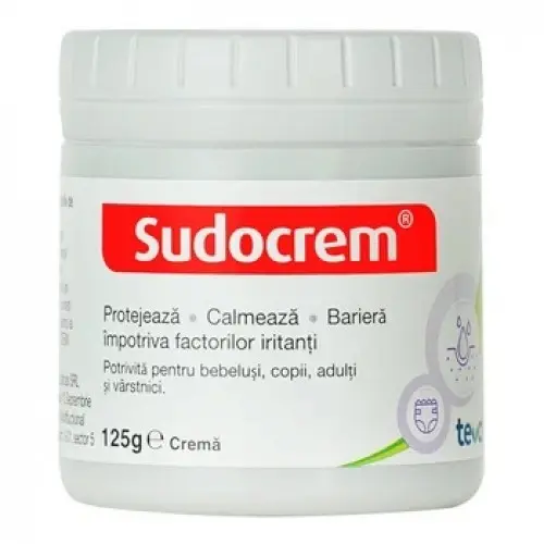 Sudocrem crema antiseptica, 125g Zephyr Labs