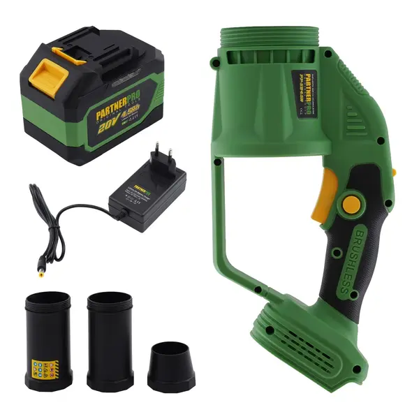 Suflanta de aer pe acumulator PartnerPRO, 20V 4.5Ah, Brushless, Viteza aer 45m s