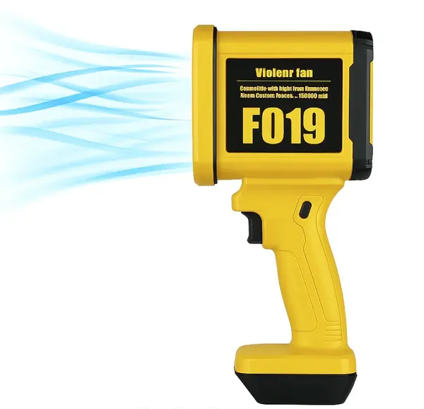 Suflanta F019 turbo violent fan putere extrema 110.000 RPM acumulator 18V control viteza