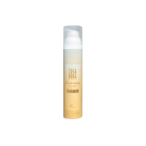 Suga Buba Shimmering Sunscreen SPF 20+ Loțiune de protecție solară cu efect strălucitor Volum 100 ml