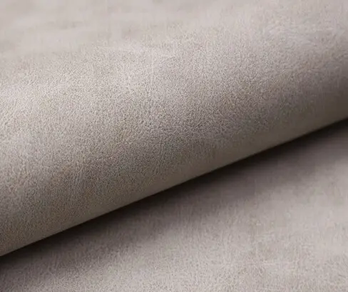 Sul piele sintetica tip Alcantara 0.75 x 2.5m CREM INCHIS tapiterii capitonaje auto