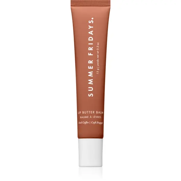 Summer Fridays Lip Butter Balm Balsam de buze hidratant culoare Iced Coffee 15 g