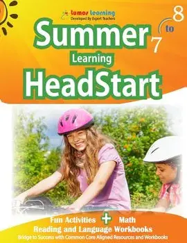 Summer Learning Headstart, Grade 7 to 8: Fun Activities Plus Math, Reading, and Language Workbooks: Bridge to Success with Common Core Aligned Resourc, Paperback/Lumos Learning
