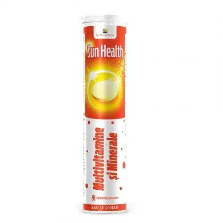 Sun Health Multivitamine si Minerale, Sun Wave Pharma | 20 comprimate