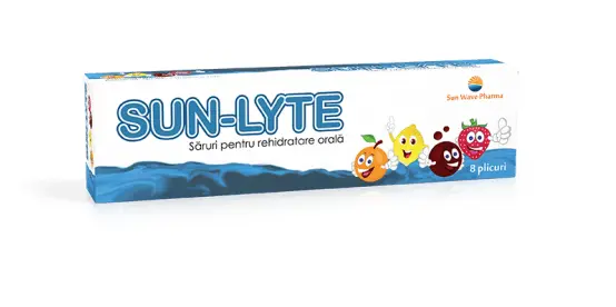 Sun Lyte Saruri de rehidratare orala 8 plicuri