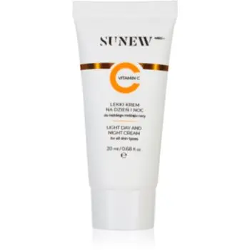 SUNEWMED+ Lightweight Vitamin C Face Cream Day & Night crema cu textura usoara cu vitamina C