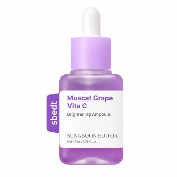 Sungboon Editor – Muscat Grape Vita C Dark Spot Ampoule, 40ml
