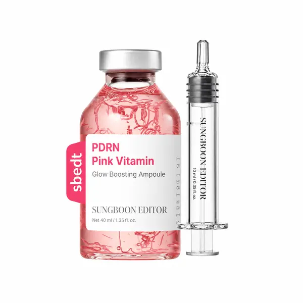 Sungboon Editor – PDRN Pink Vitamin Glow Boosting Ampoule, 40ml