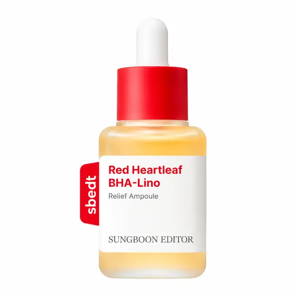 Sungboon Editor – Red Heartleaf BHA-Lino Relief Ampoule, 40ml