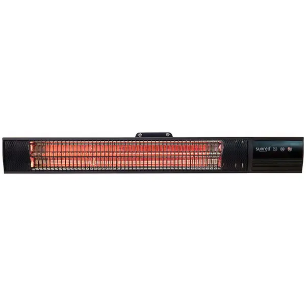 SUNRED Incalzitor Sunred RD-DARK-20, prindere perete, inchis, Putere 2000 W, Negru