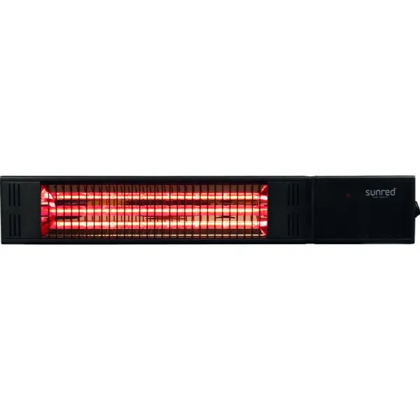 SUNRED Incalzitor Sunred RDS-15W-B, Fortuna Ultra Wall, Putere 1500 W, Negru