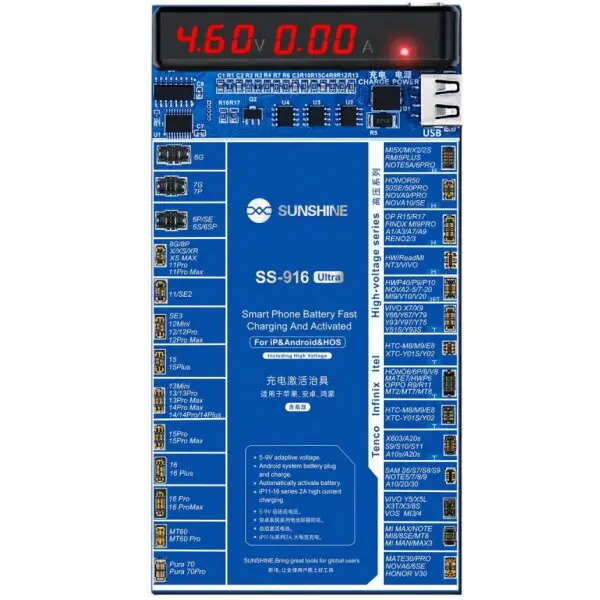 SunShine Alimentator Placa Sunshine SS-916 Ultra pentru Apple iPhone / Android Series