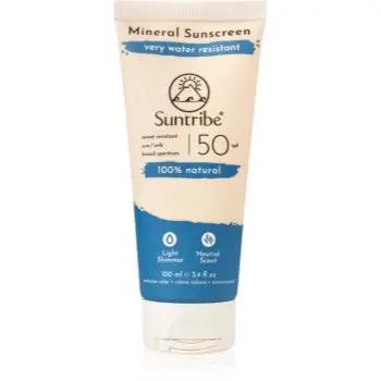 Suntribe Mineral Sunscreen crema de fata cu minerale pentru protectie SPF 50
