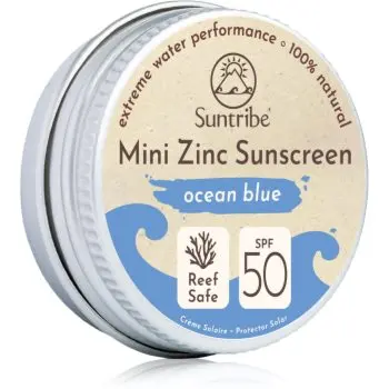 Suntribe Mini Zinc Sunscreen crema de fata cu minerale pentru protectie SPF 50