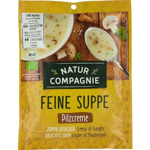 Supa Crema de Ciuperci, BIO, 40 g, Natur Compagnie