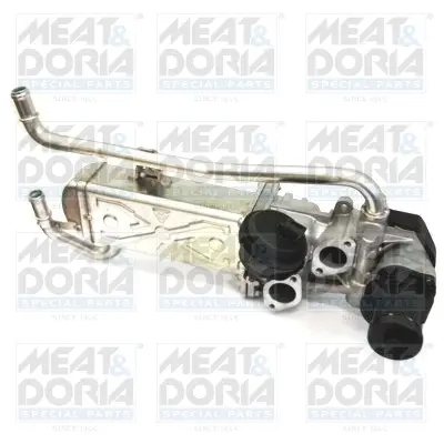 Supapa EGR (modul cu calorifer) potrivit AUDI A1, A3; SEAT IBIZA IV, IBIZA IV SC, IBIZA IV ST, TOLEDO IV; SKODA FABIA II, RAPID, ROOMSTER, ROOMSTER PRAKTIK; VW POLO V 1.2D 1.6D 2.0D 09.04-12.19