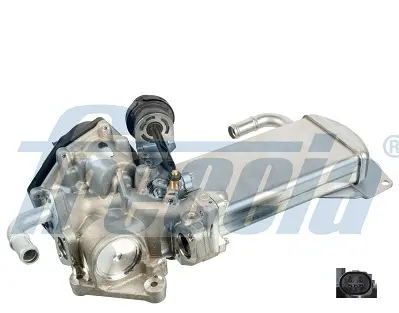Supapa EGR (modul cu calorifer) potrivit VW MULTIVAN T5, MULTIVAN T6, TRANSPORTER T5, TRANSPORTER T6, TRANSPORTER T6 CARAVELLE T6 2.0D 09.09-12.19