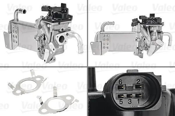 Supapa EGR modul cu radiator VW MULTIVAN V, MULTIVAN VI, TRANSPORTER CARAVELLE VI, TRANSPORTER V, TRANSPORTER VI 2.0D dupa 2009
