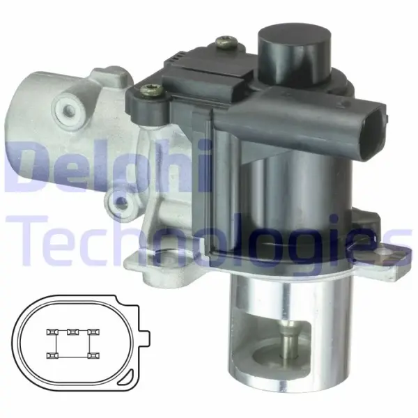 Supapa EGR potrivit DACIA DUSTER, LOGAN, LOGAN EXPRESS, LOGAN II, LOGAN MCV, LOGAN MCV II, SANDERO, SANDERO II; NISSAN KUBISTAR, MICRA III, NOTE, NV200, NV200 EVALIA, QASHQAI I 1.2 1.5D 06.01-