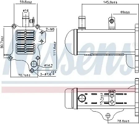 Supapa EGR potrivit SUZUKI GRAND VITARA II 1.9D 10.05-02.15