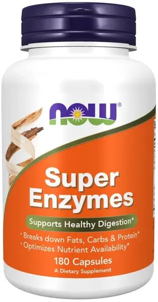 Super Enzymes, 180 capsule, Now