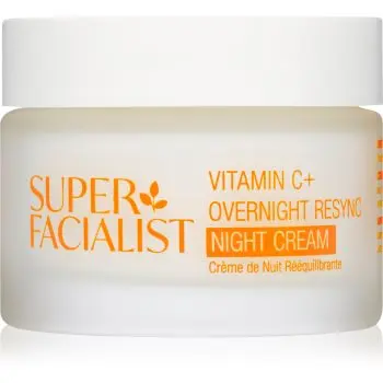 Super Facialist Vitamin C+ Overnight Resync crema radianta de noapte cu vitamina C