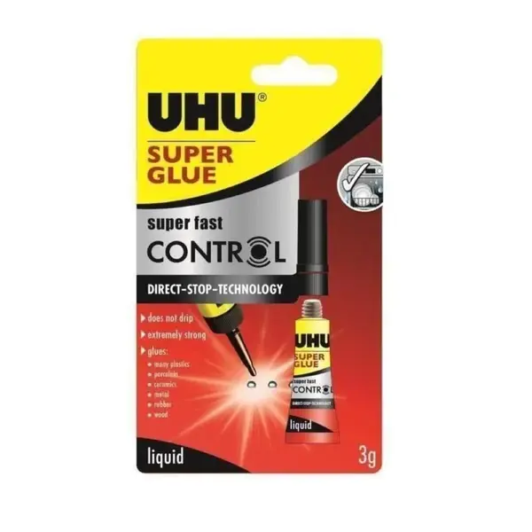 Super Glue Control adeziv instant universal Uhu Super Glue Control adeziv instant universal Uhu