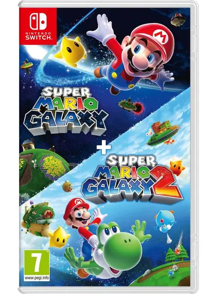 Super Mario Galaxy 1 + 2 Nintendo Switch|Wii|Wii U