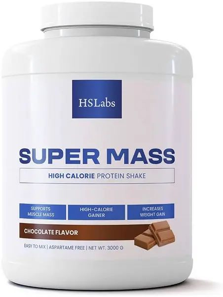 Super Mass, ciocolată, 3000 g, HS Labs
