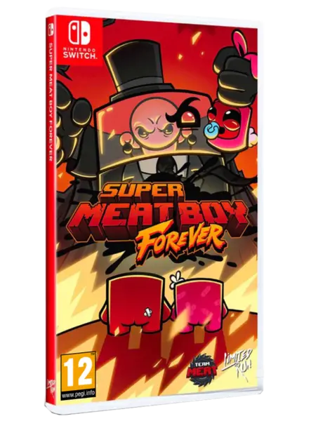 Super Meat Boy Forever Нинтендо Суич