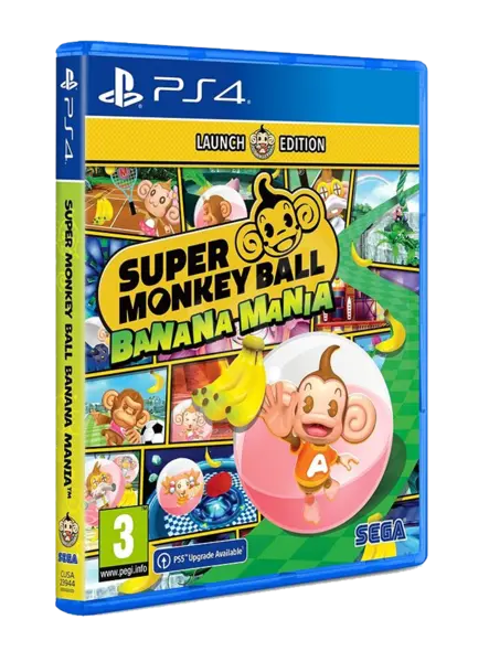 SUPER MONKEY BALL BANANA MANIA LAUNCH EDITION Плейстейшън 4