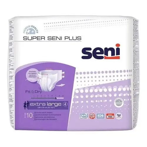 Super Seni Plus Extra Large, 10 bucati Zephyr Labs