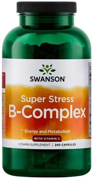 Super Stress B-Complex, 240 capsule, Swanson
