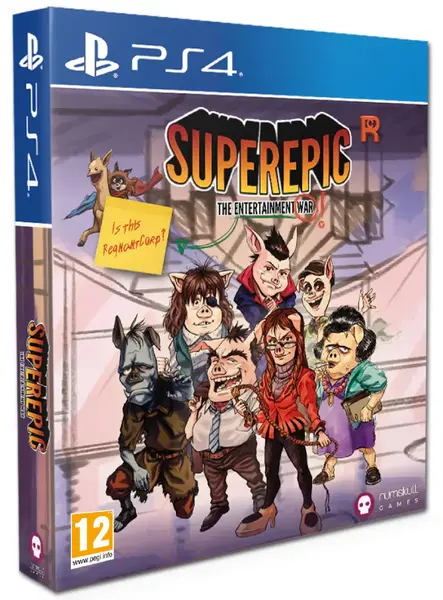 Superepic The Entertainment War Special Limited Edition PlayStation 4|Nintendo Switch|Xbox One|PC