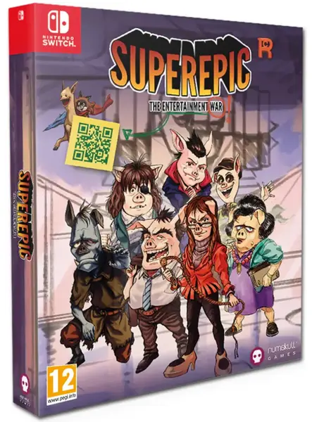 Superepic The Entertainment War Special Limited Edition PlayStation 4|Nintendo Switch|Xbox One|PC