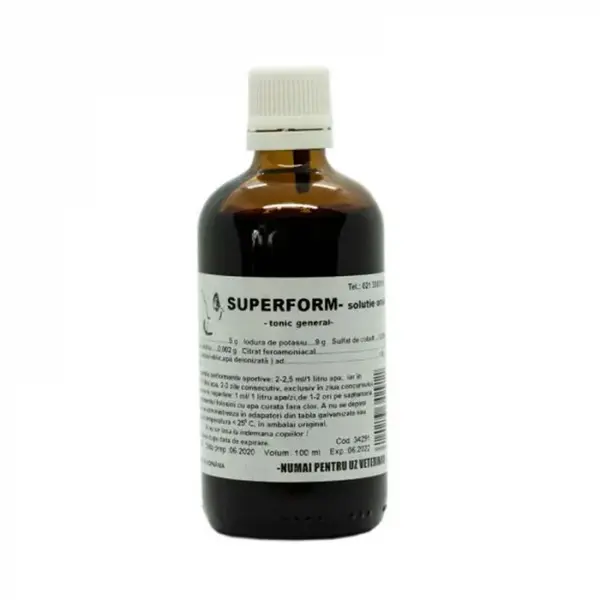 Superform solutie orala pentru porumbei 100 ml