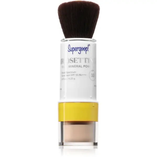 Supergoop! (Re)setting pudra cu minerale SPF 35 Light 4.25 g