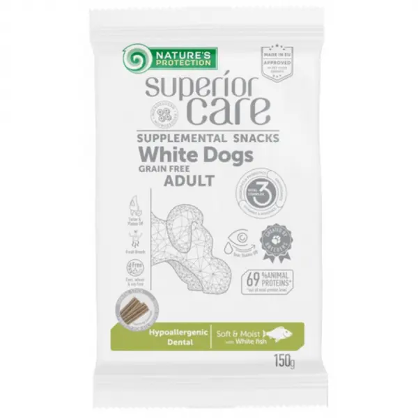 Superior Care Hypoallergenic Dental with White Fish - 150g