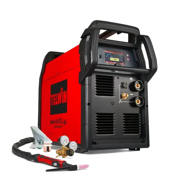 SUPERIOR TIG 422 WAVE AC/DC + ACC. - APARAT DE SUDURA TELWIN tip TIG + kit accesorii