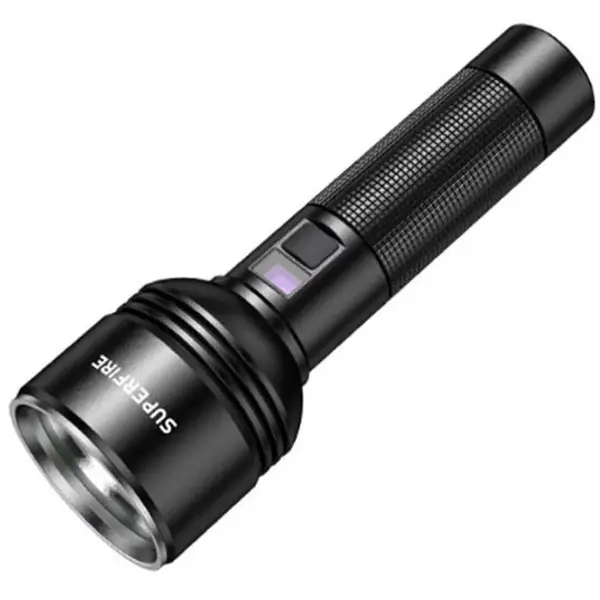 Supfire Lanterna LED Superfire D18, 2000lm, 226M, 5200mAh, incarcare USB-C, 36W