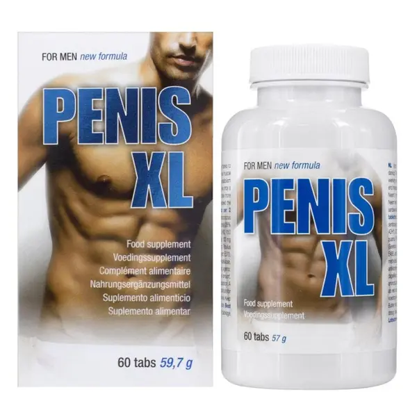 Supliment alimentar Cobeco – Penis XL, pentru mărirea penisului și îmbunătățirea potenței, 60 capsule