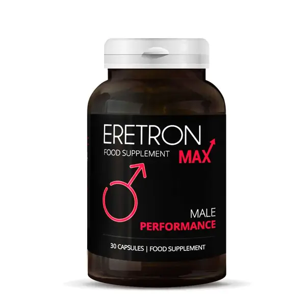 Supliment alimentar Cupid – Eretron Max, pentru erecție puternică, 30 buc