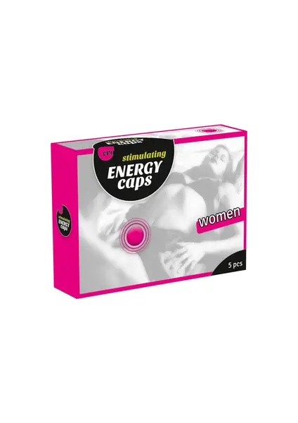 Supliment alimentar Ero - Energy caps, pentru stimularea libidoului feminin, 5 buc