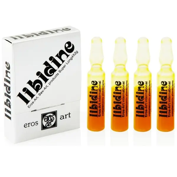 Supliment alimentar Eros-Art – Libidine Natural, afrodisiac pentru creșterea dorinței sexuale, 4 fiole