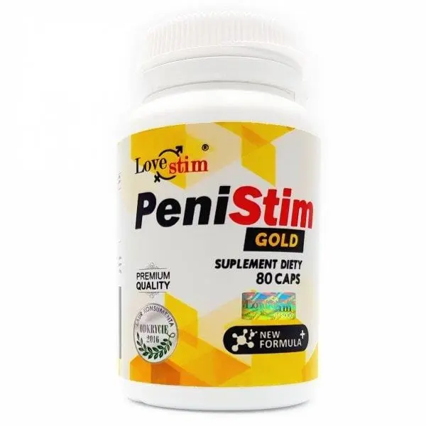 Supliment alimentar LoveStim - PeniStim Gold pentru potență și performanță masculină, 80 buc