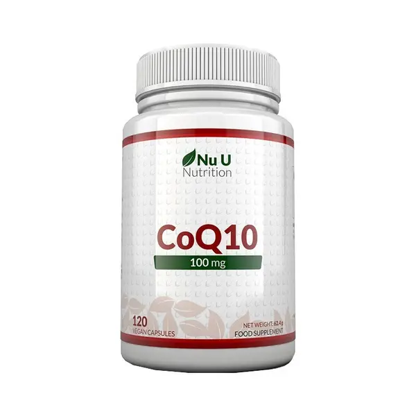 Supliment Alimentar, Nu U Nutriton, CoQ10, Efect Antioxidant, Vegan, fara Lactoza, 120 capsule